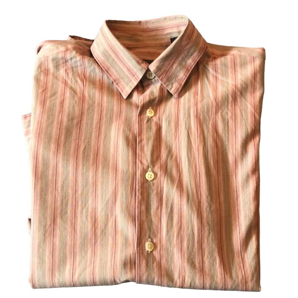 John Varvatos Regular Fit Button Up | Made in Italy